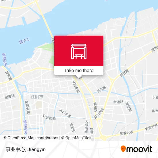 事业中心 map