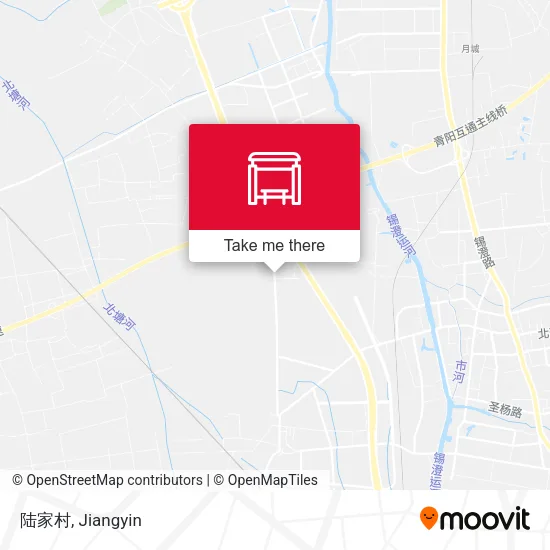 陆家村 map