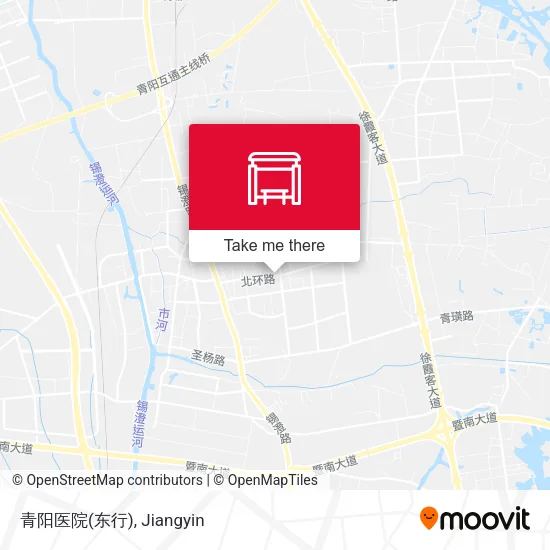 青阳医院(东行) map