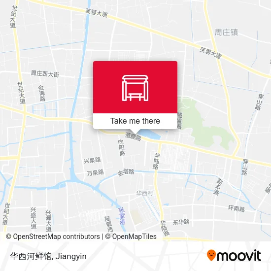 华西河鲜馆 map