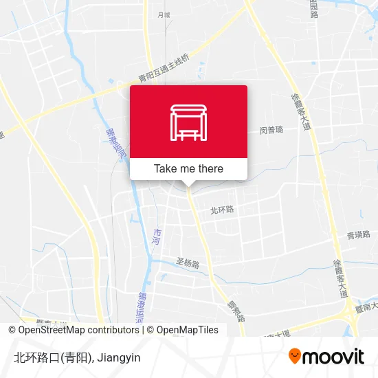 北环路口(青阳) map