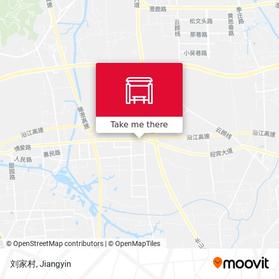 刘家村 map