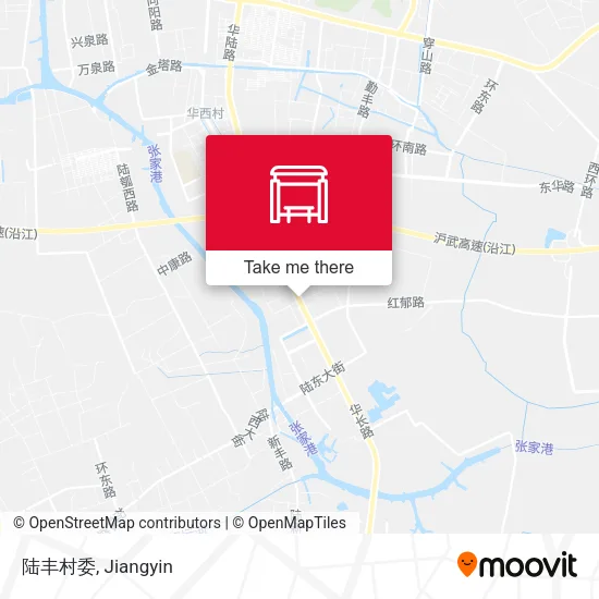 陆丰村委 map