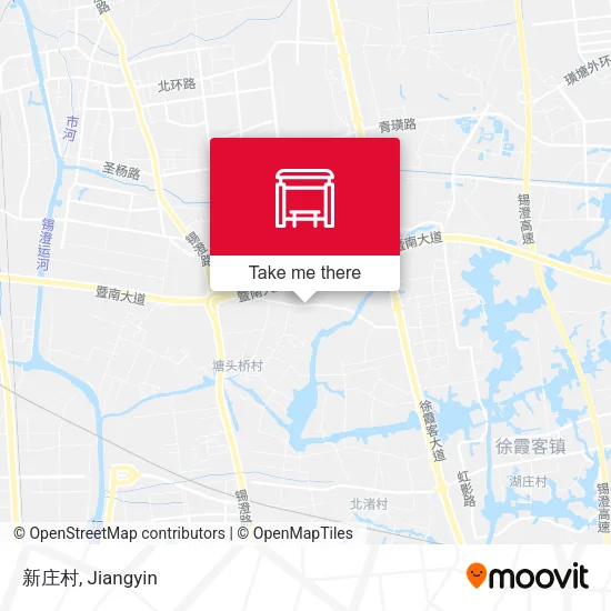 新庄村 map
