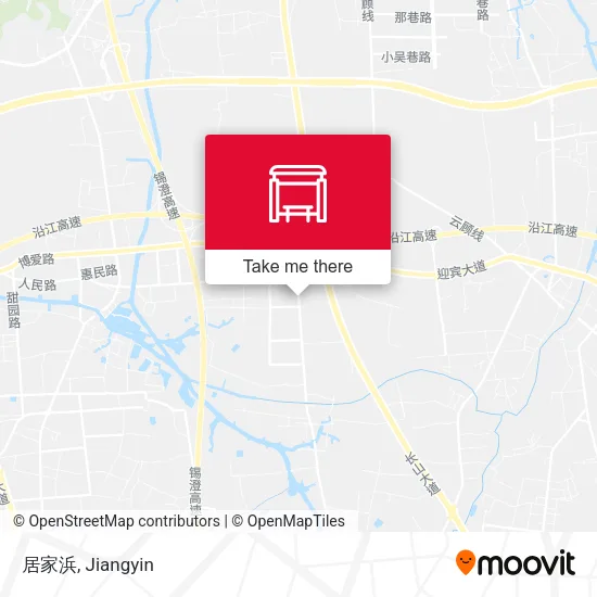居家浜 map