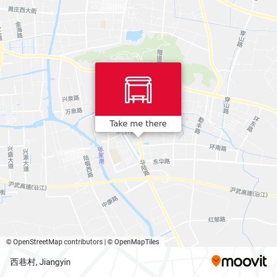 西巷村 map