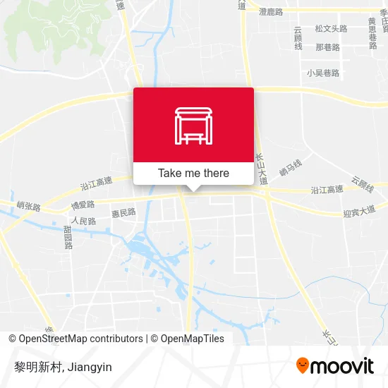 黎明新村 map