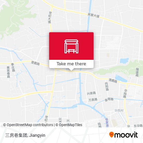 三房巷集团 map