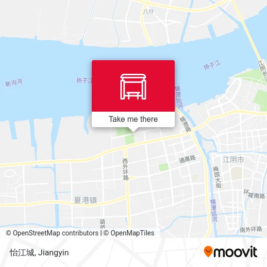怡江城 map