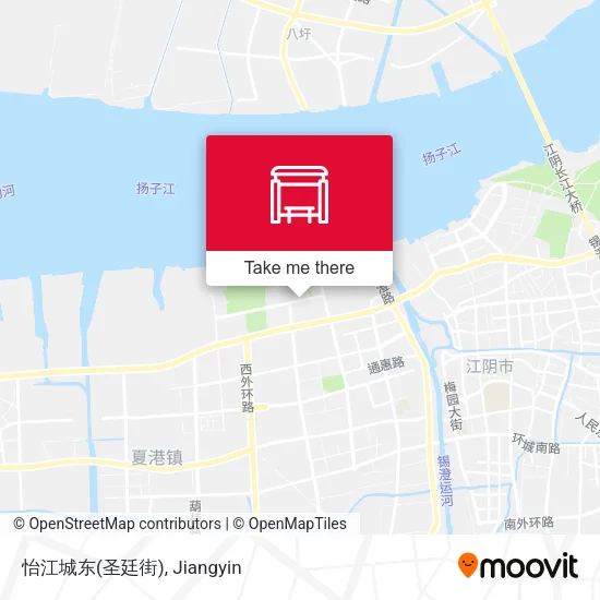 怡江城东(圣廷街) map