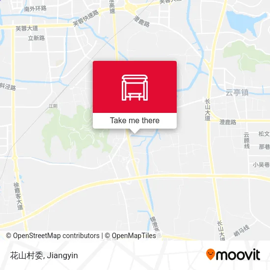 花山村委 map