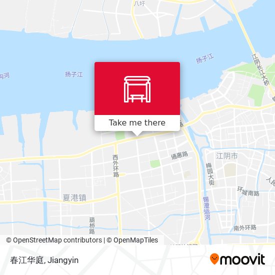 春江华庭 map