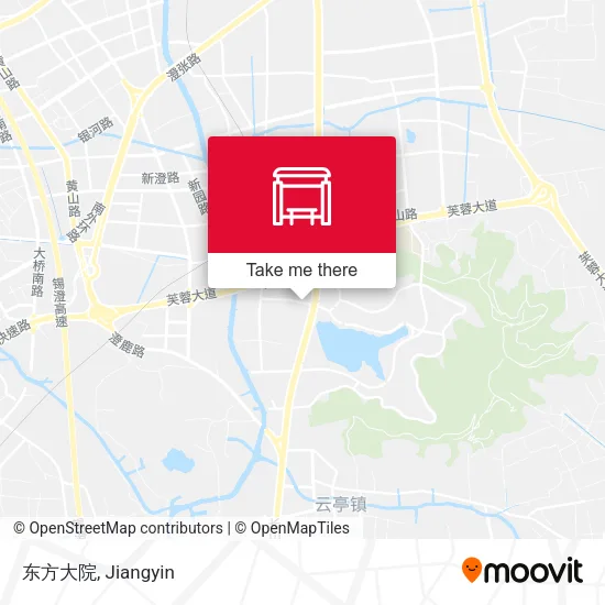 东方大院 map