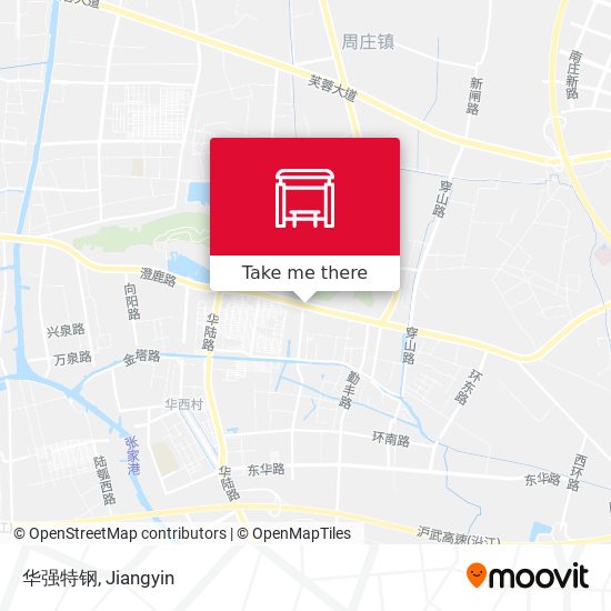 华强特钢 map