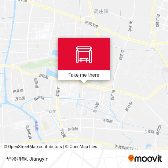 华强特钢 map
