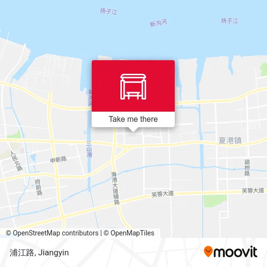 浦江路 map