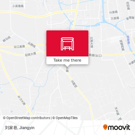 刘家巷 map