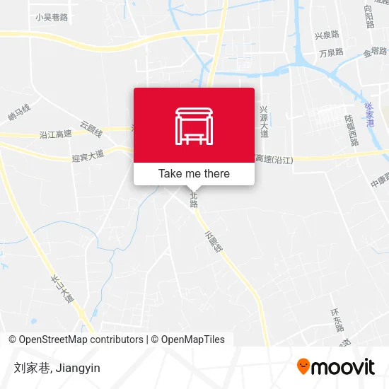 刘家巷 map