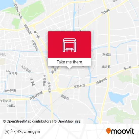 贯庄小区 map