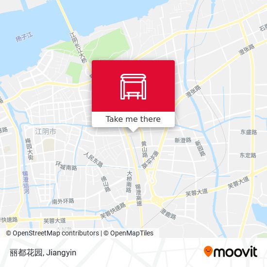 丽都花园 map