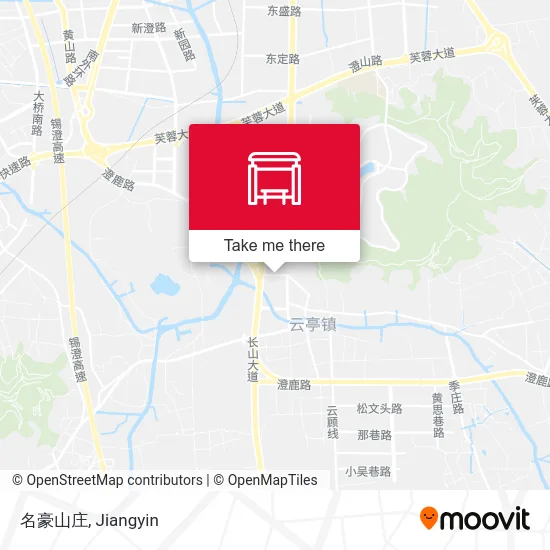 名豪山庄 map