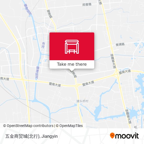 五金商贸城(北行) map
