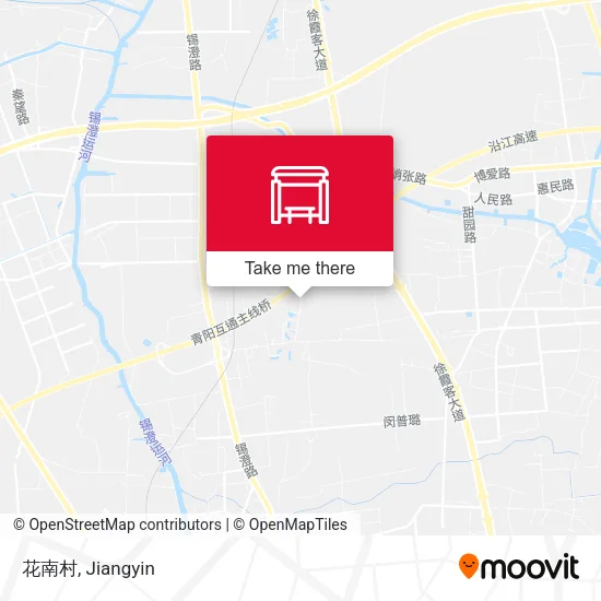 花南村 map