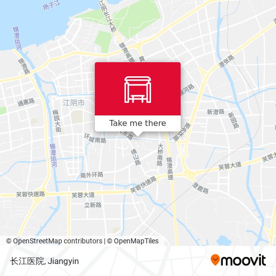 长江医院 map