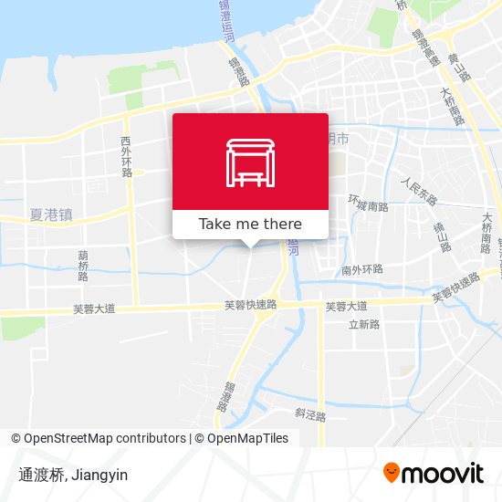 通渡桥 map