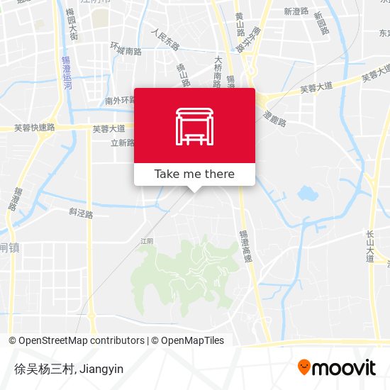 徐吴杨三村 map