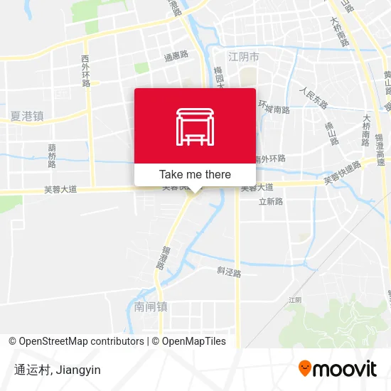 通运村 map