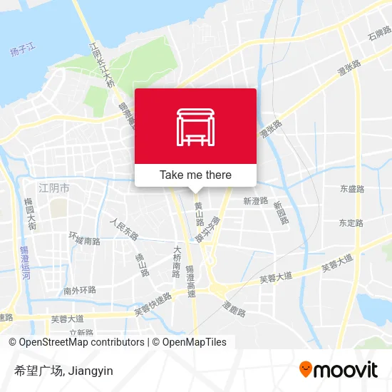 希望广场 map