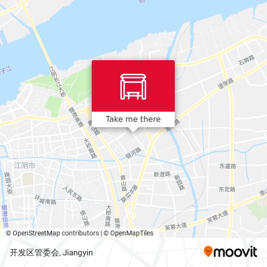 开发区管委会 map