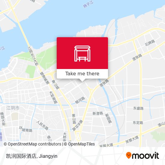 凯润国际酒店 map