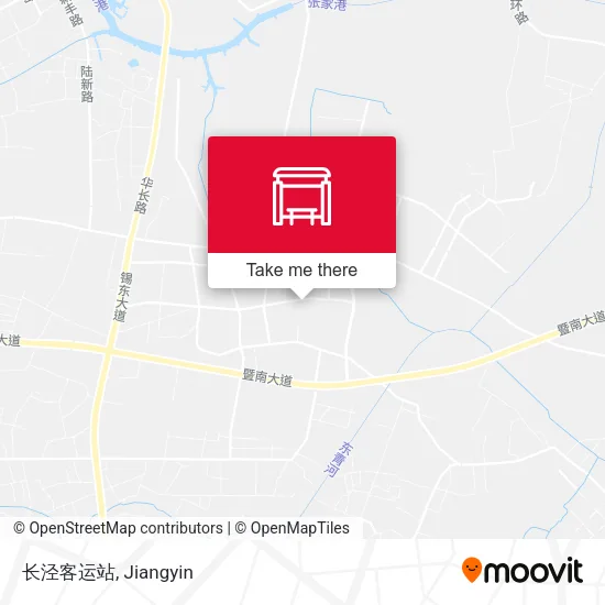 长泾客运站 map