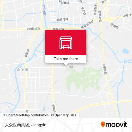 大众医药集团 map