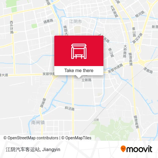 江阴汽车客运站 map