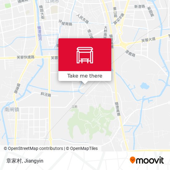 章家村 map