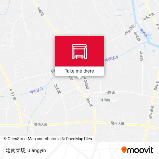 建南菜场 map