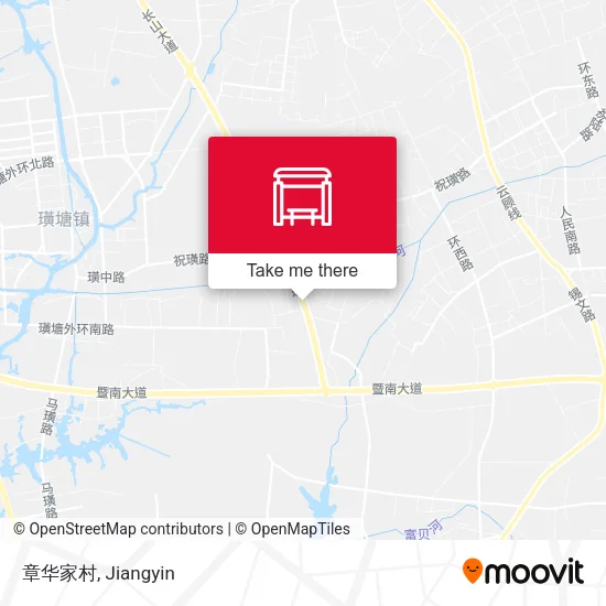 章华家村 map