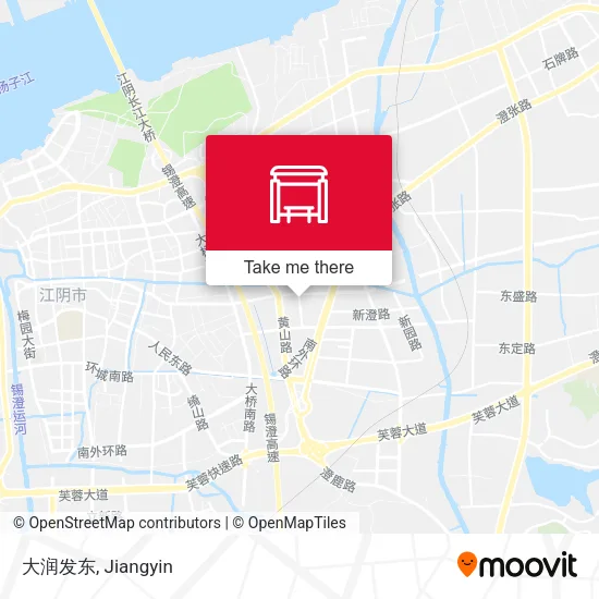 大润发东 map