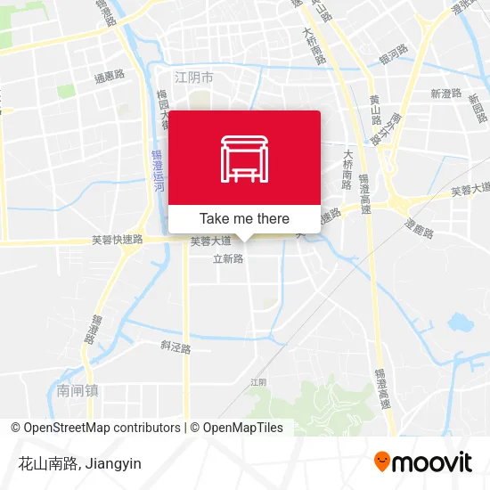 花山南路 map