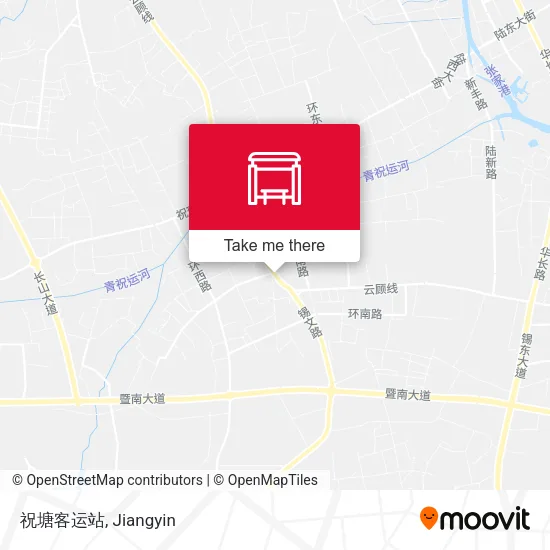 祝塘客运站 map