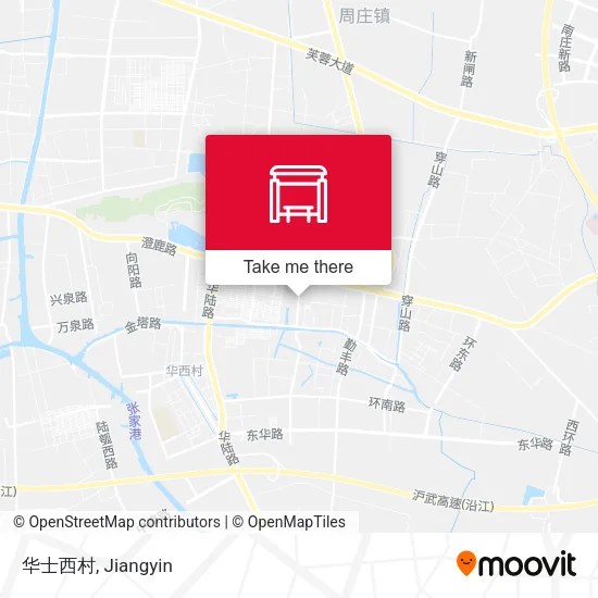 华士西村 map