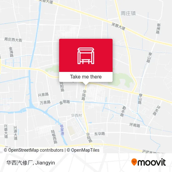 华西汽修厂 map