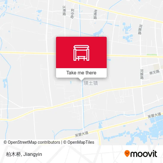 柏木桥 map