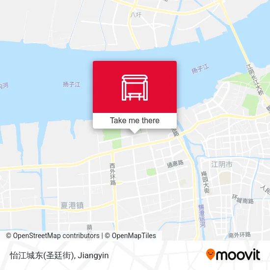 怡江城东(圣廷街) map