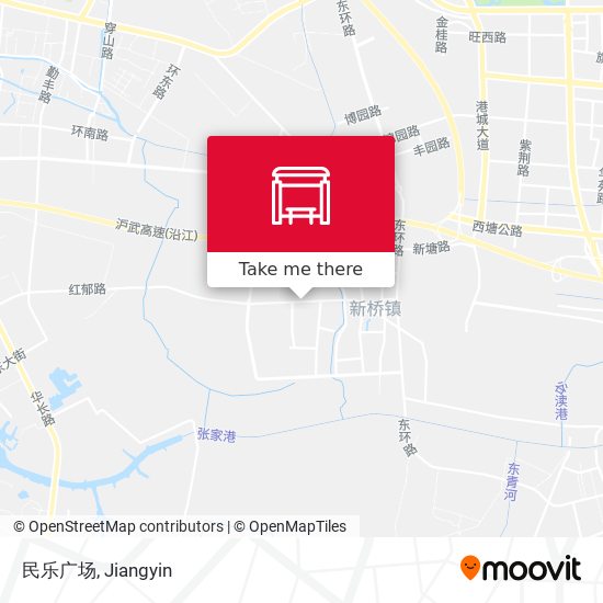 民乐广场 map