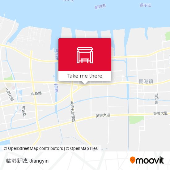 临港新城 map