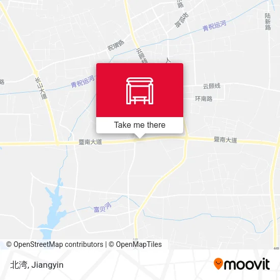 北湾 map